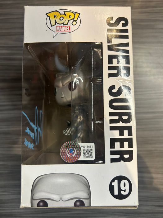 Funko POP! Marvel: Silver Surfer (Signed/Doug Jones/Beckett)(Damaged Box*) #19