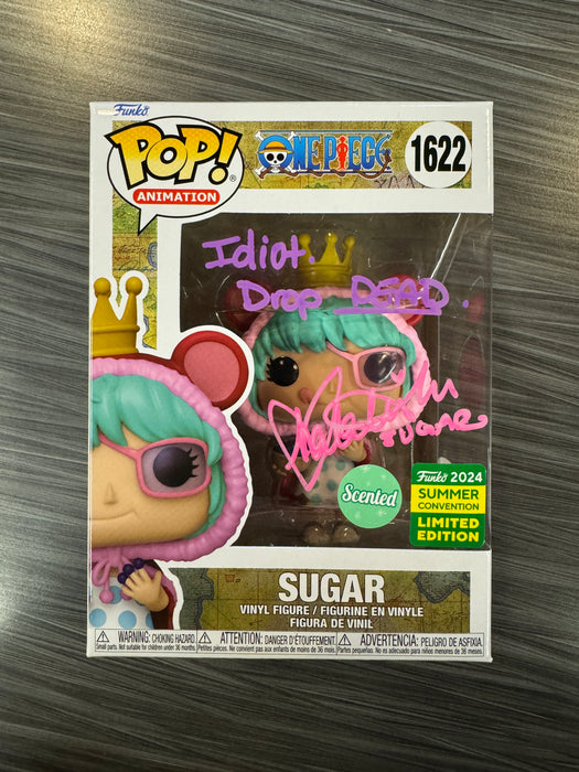 Funko POP! Animation: One Piece - Sugar [Scented](2024 Summer Convention)(Signed/Natalie Hoover/JSA) #1622