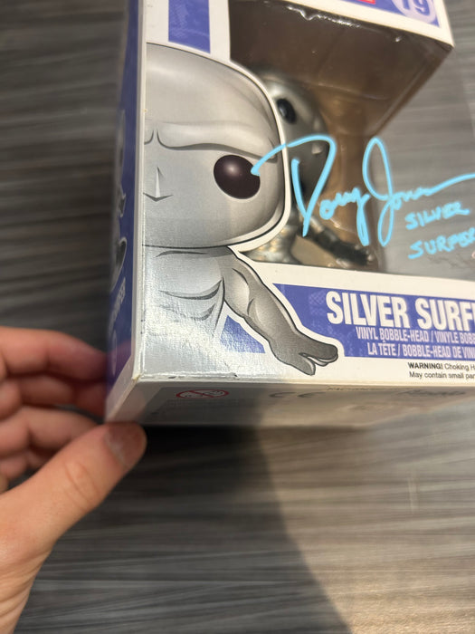 Funko POP! Marvel: Silver Surfer (Signed/Doug Jones/Beckett)(Damaged Box*) #19