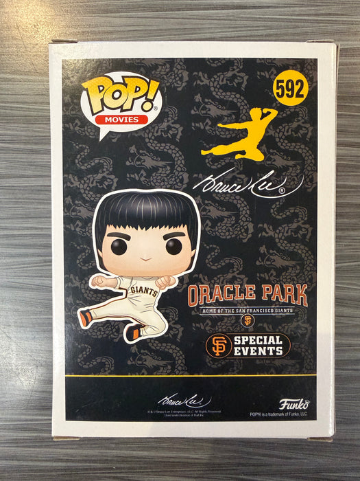 Funko POP! Movies: Bruce Lee (SF Giants) (Bait)(Damaged Box) #592