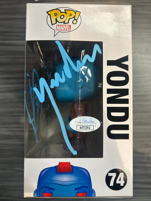 Funko POP! Marvel: Guardians of The Galaxy - Yondu (Signed/Michael Rooker/JSA)(Damaged Box) #74