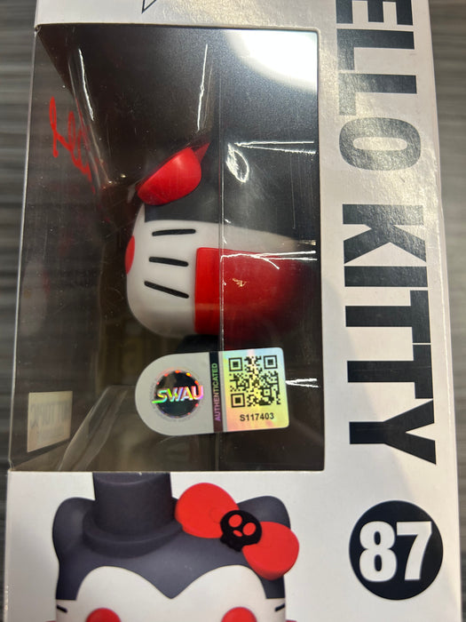 Funko POP! Hello Kitty - Hello Kitty (Hot Topic)(Signed/Lisa Wilcox/SWAU)(Damaged Box) #87