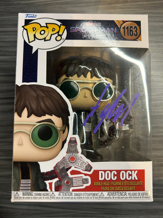 Funko POP! Marvel Spider-Man No Way Home: Doc Ock (Signed/Alfred Molina/Beckett)(Damaged Box) #1163