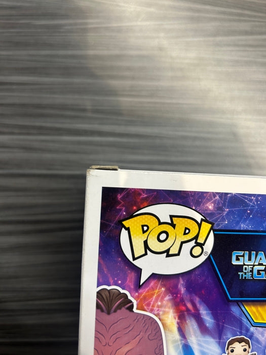 Funko POP! Marvel: Guardians of The Galaxy Vol.2 - Taserface (Signed/Chris Sullivan/JSA)(Damaged Box*) #206