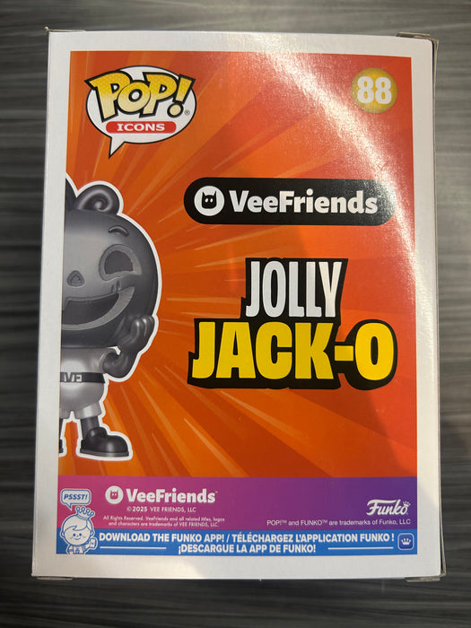 Funko POP! Icons: Veefriends - Jolly Jack-O (2025 NYCC 1000 PCS)(Signed/Gary Vaynerchuk)(Damaged Box) #88