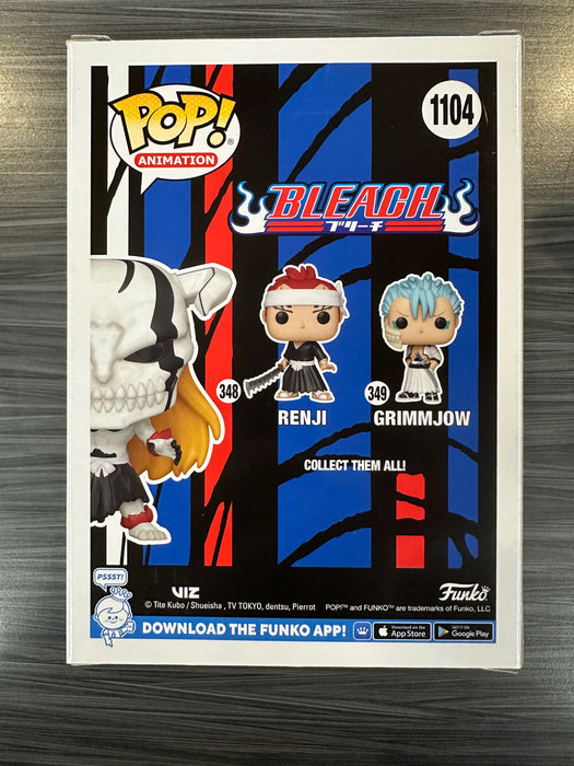 Funko POP! Animation: Bleach - Fully-Hollowfied Ichigo (Entertainment Earth)(GiTD)(CHASE)(Signed/Johnny Yong Bosch/JSA) #1104