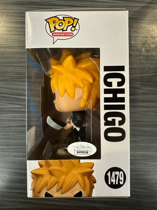 Funko POP! Animation: Bleach - Ichigo Kurosaki (CHASE)(Signed/Johnny Yong Bosch/JSA) #1610