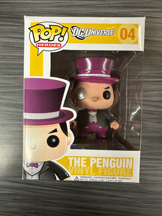 Funko POP! Heroes: DC Universe - The Penguin (Damaged Box) #04