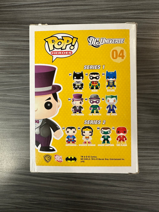 Funko POP! Heroes: DC Universe - The Penguin (Damaged Box) #04