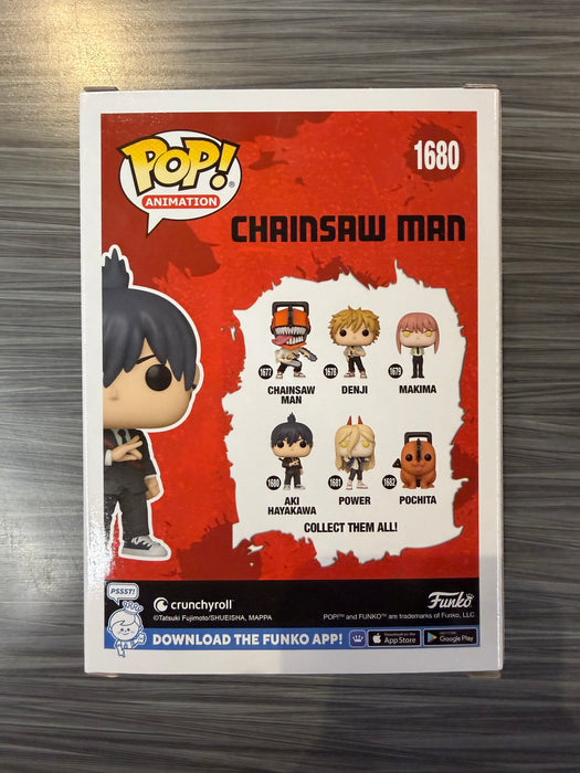 Funko POP! Animation: Chainsaw Man - Aki Hayakawa (Signed/Regan Murdock/OC)(Damaged Box) #1680