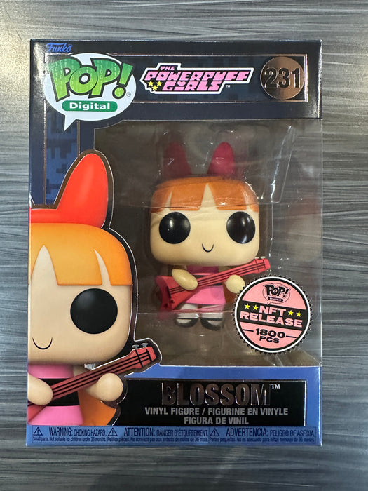 Funko POP! Digital: The Powerpuff Girls - Blossom (NFT Release)(1800PCS)(Damaged Box) #231