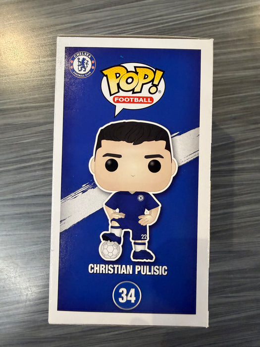 Funko POP! Football: Chelsea - Christian Pulisic (Signed/ Christian Pulisic/ JSA & Ink2Grails) #34