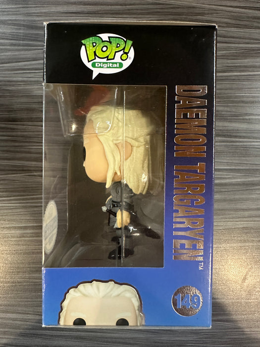 Funko POP! Digital: House of The Dragon - Daemon Targaryen (NFT 999 PCS)(Damaged Box) #149