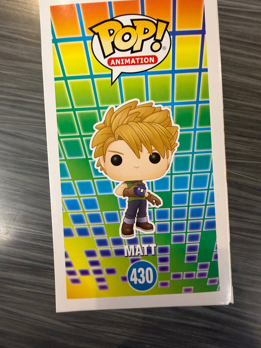 Funko POP! Animation: Digimon - Matt (Damaged Box) #430