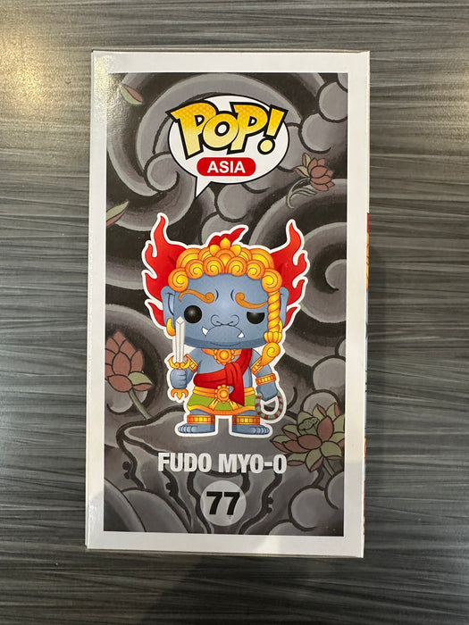 Funko POP! Asia: Legendary Creatures and Myths - Fudo Myo-O [Gold] (Three Tides Tattoo)(CHASE)(Damaged Box)[B] #77