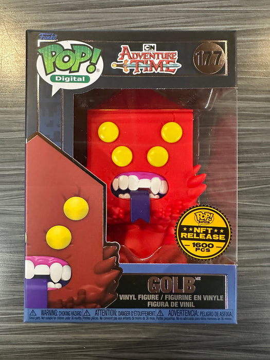Funko POP! Digital: Adventure Time - Golb (NFT Release 1600 PCS)(Damaged Box) #177