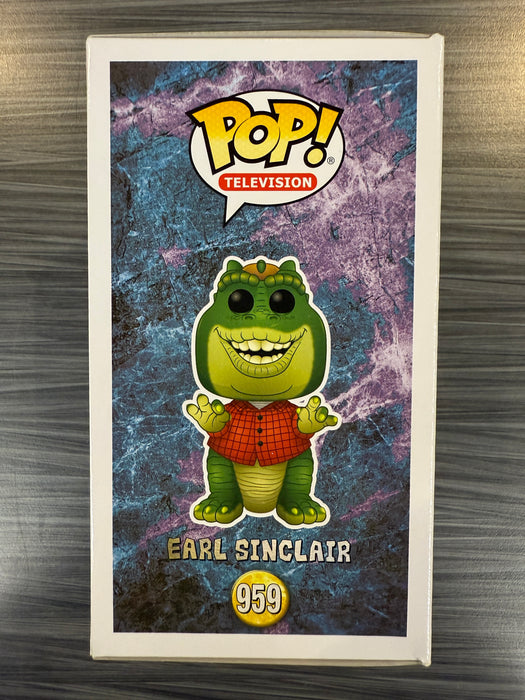 Funko POP! Television: Dinosaurs - Earl Sinclair (Signed/Stuart Pankin/PSA)(Damaged Box) #959