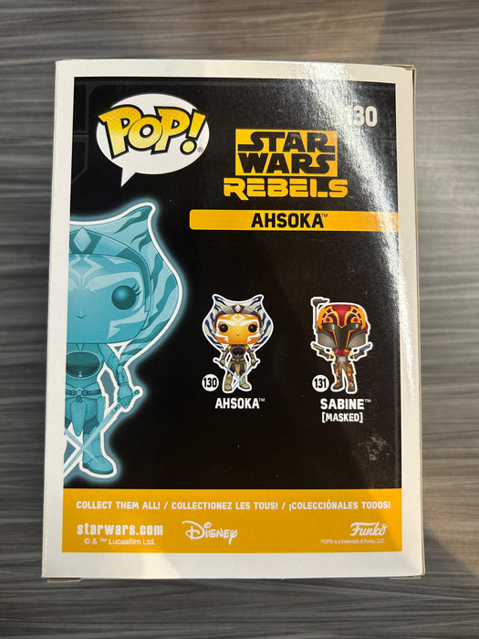 Funko POP! Star Wars Rebels: Ahsoka (GiTD)(LA Comic Con)(Signed/Rosario Dawson/JSA) #130