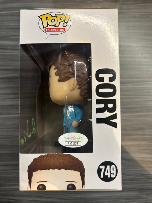 Funko POP! Television: Boy Meets World - Cory (Signed/Ben Savage/JSA) #749