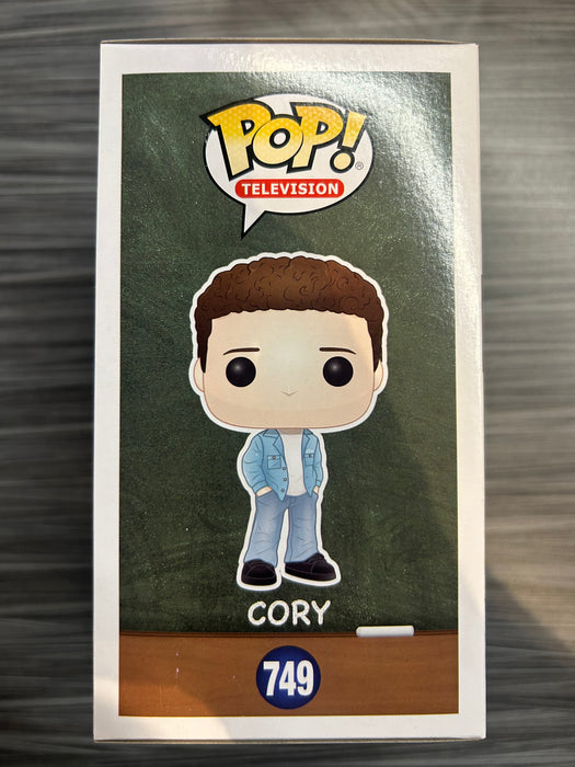 Funko POP! Television: Boy Meets World - Cory (Signed/Ben Savage/JSA) #749