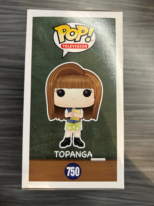 Funko POP! Television: Boy Meets World - Topanga (Signed/Danielle Fisher/JSA)(Damaged Box) #750