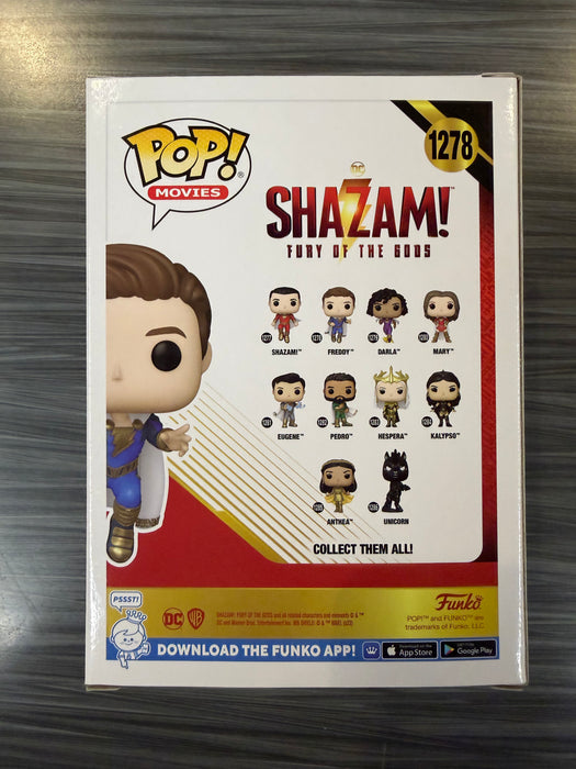 Funko POP! Movies: Shazam! Fury Of The Gods - Freddy (Signed/ Jack Dylan Grazer/ Beckett) #1278