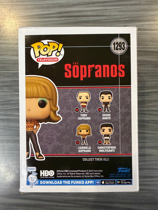 Funko POP! Television: Sopranos - Carmela Soprano (Signed/ Eddie Falco/ Beckett) #1293