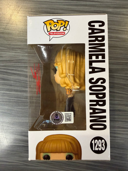 Funko POP! Television: Sopranos - Carmela Soprano (Signed/ Eddie Falco/ Beckett) #1293