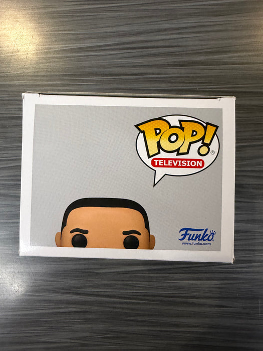Funko POP! Television: Law & Order -Odafin "Fin" Tutuola (Signed/ Ice T/ Beckett)(Damaged Box) #1272