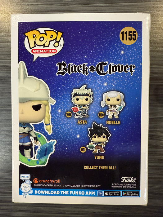 Funko POP! Animation: Black Clover - Charlotte (GiTD)(Chalice Exclusive)(Signed/Colleen Clinkenbeard/PSA)(Damaged Box) #1155