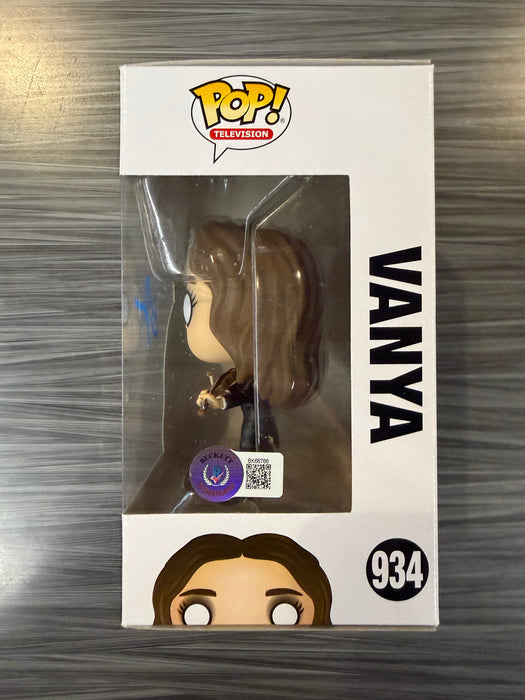 Funko POP! Television: The Umbrella Academy - Vanya (Signed/ Ellen Page/ Beckett) #934