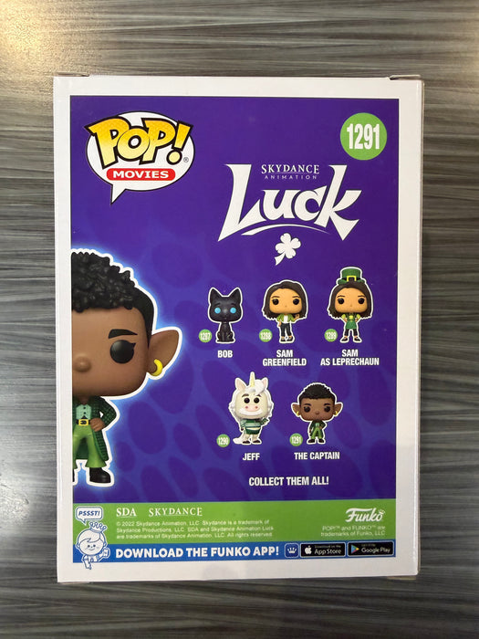Funko POP! Movies: Luck - The Captain (Signed/ Whoopi Goldberg/ Beckett) #1291