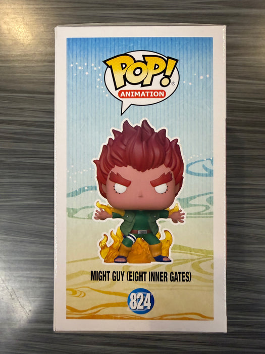 Funko POP! Animation: Naruto Shippuden - Might Guy [Eight Inner Gates] (GiTD)(Special Edition)(Signed/Skip Stellrecht/JSA) #824