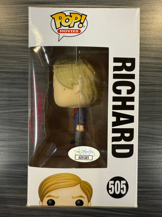Funko POP! Movies: Tommy Boy - Richard (Signed/Davis Spade/JSA)(Damaged Box)#505