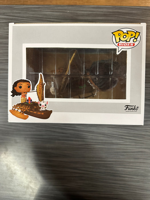 Funko POP Rides! Moana & Pua on Boat (2019 Summer Convention)(Damaged Box) [A] #62
