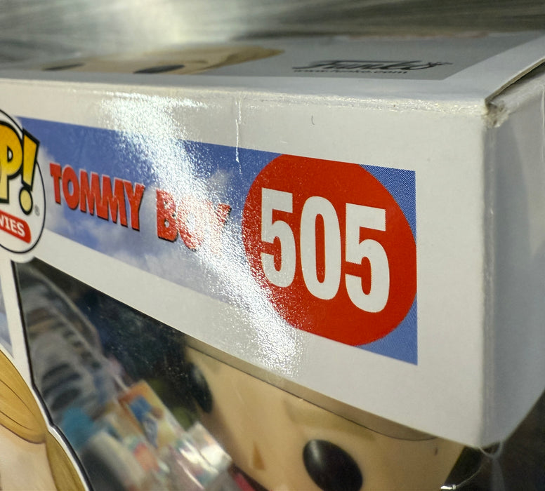 Funko POP! Movies: Tommy Boy - Richard (Signed/Davis Spade/JSA)(Damaged Box)#505