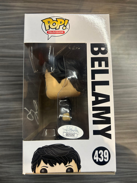 Funko POP! Television: The 100 Life Is A Fight - Bellamy (Signed/ Bob Morley/ JSA)(Damaged Box) #439
