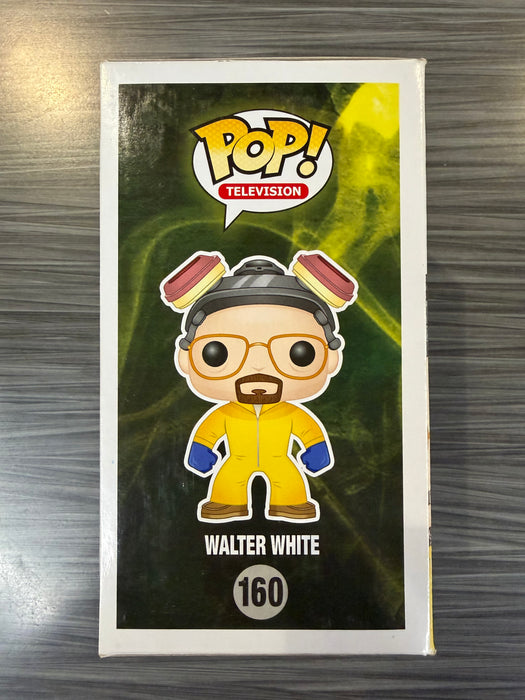 Funko POP! Television: Breaking Bad - Walter White (Signed/ Bryan Cranston/ SWAU)(Damaged Box) #160