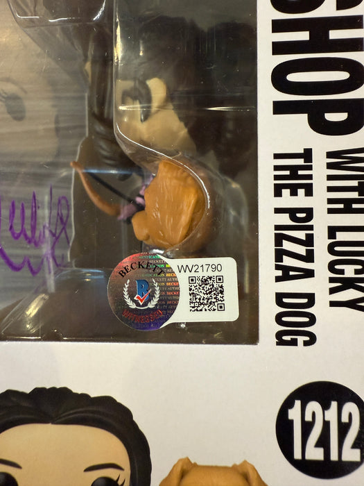 Funko POP! Marvel: Hawkeye - Kate Bishop with Lucky The Pizza Dog (Signed/Hailee Steinfeld/Beckett) #1212