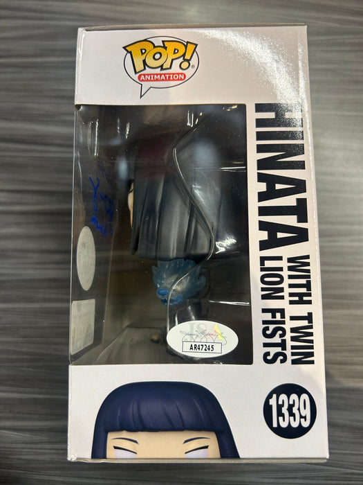 Funko POP! Animation: Naruto Shippuden - Hinata with Twin Lion Fists (Entertainment Earth)(CHASE)(Signed/Stephanie Sheh/JSA) #1339