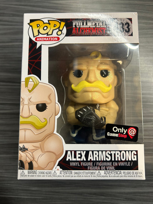 Funko POP! Animation: Fullmetal Alchemist - Alex Armstrong (GameStop)(Damaged Box)[B] #433