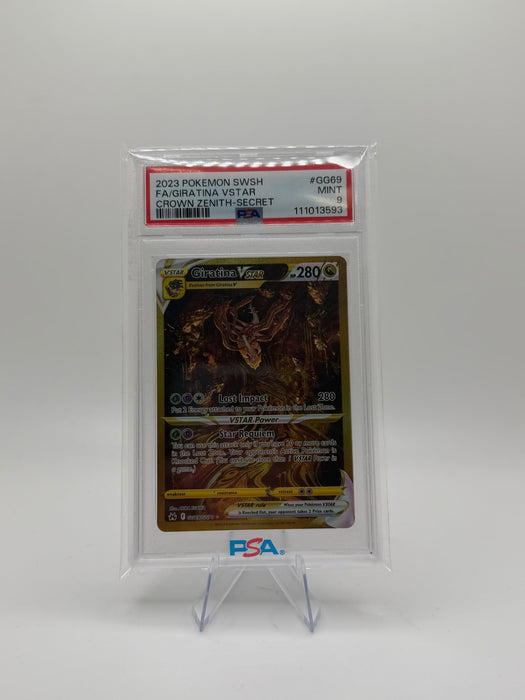 2023 POKEMON SWSH Giratina VSTAR #GG69 Pokemon Crown Zenith [MINT PSA 9]