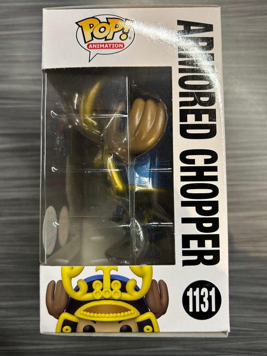Funko POP! Animation: One Piece - Armored Chopper [Metallic](CHASE)(Funko)(Damaged Box) #1131