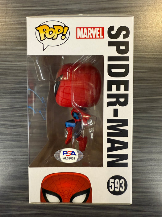 Funko POP! Marvel 80 Years: Spider-Man (Signed/Andrew Garfield/PSA) #593