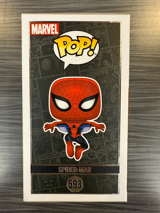Funko POP! Marvel 80 Years: Spider-Man (Signed/Andrew Garfield/PSA) #593