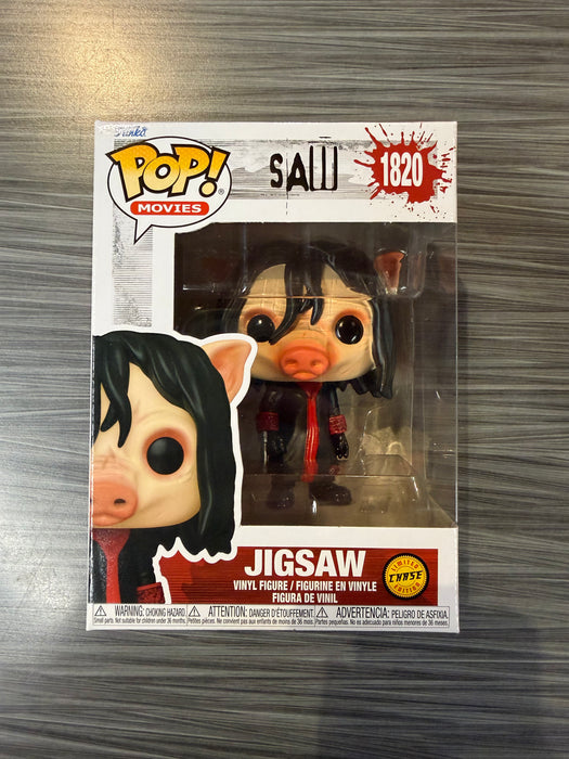 Funko POP! Movies: Saw - Jigsaw (CHASE)(Damaged Box) #1820