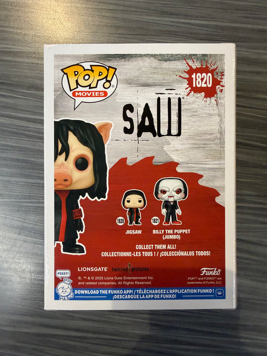 Funko POP! Movies: Saw - Jigsaw (CHASE)(Damaged Box) #1820