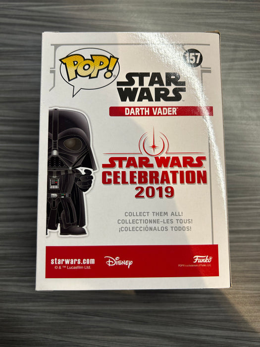Funko POP! Star Wars: Darth Vader (2019 Chicago Star Wars Celebration)(2500 PCS)(Damaged Box)#157