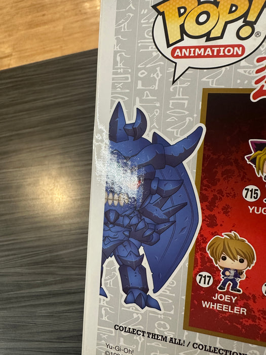 Funko POP! Animation: Yu-Gi-Oh! - Obelisk The Tormentor (GameStop Round Sticker)(Damaged Box) [B] #757