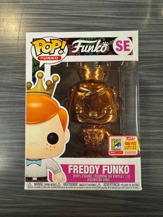 Funko POP: Freddy Funko (Copper Chrome)(2018 SDCC)(Damaged Box)[A] #SE